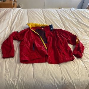 Red vintage Tommy Hilfiger jacket